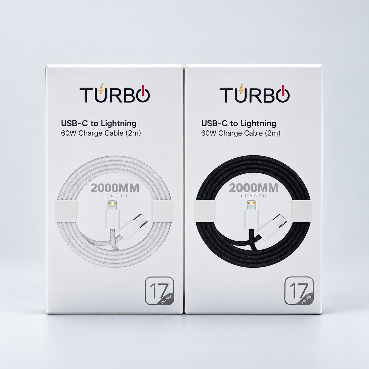 Presentation of Turbo USB-C to Lightning cable